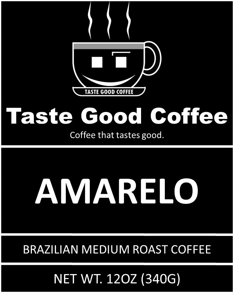 TGC Amarelo | Brazilian Medium Roast Coffee   (12 oz)