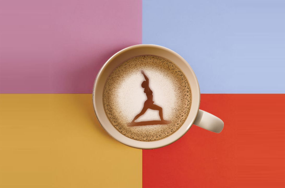 Wake-Up Routine: Coffee & Cow Pose