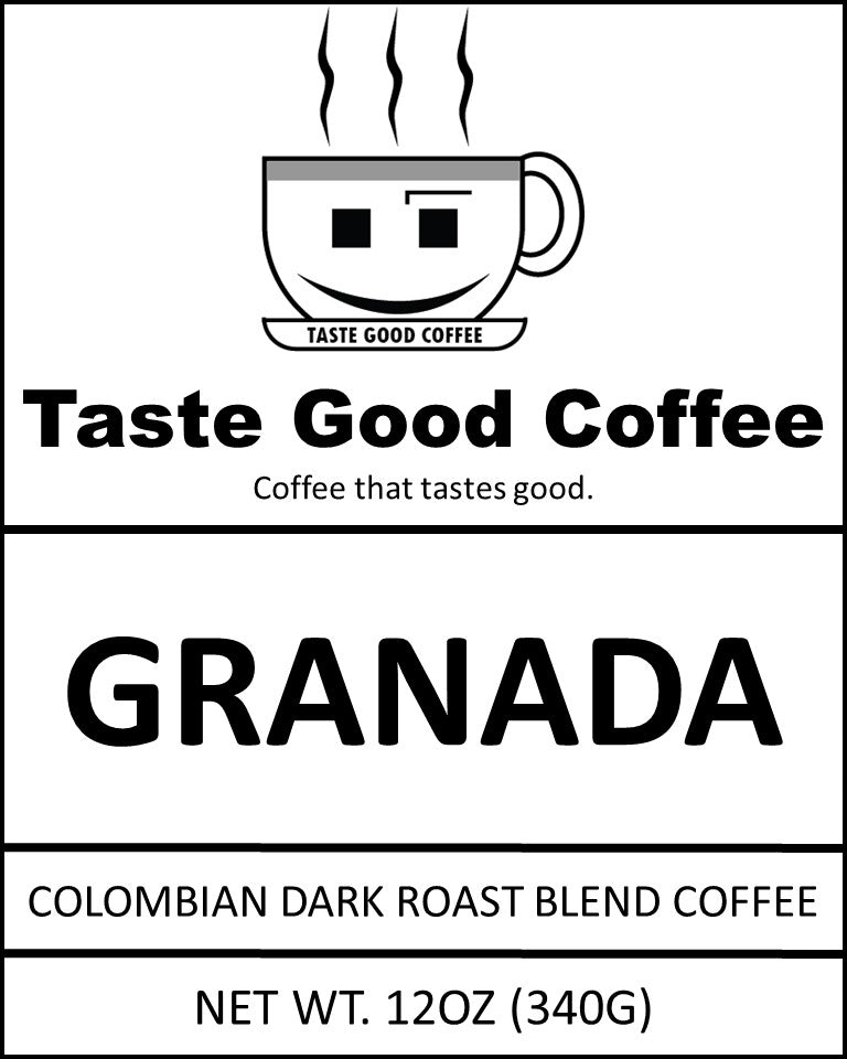 TGC Granada | Colombian Dark Roast Blend Coffee (12oz)