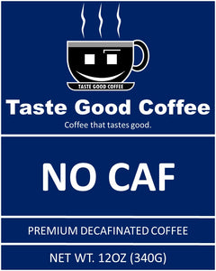 TGC NO CAF |  Premium Brazilian Decaffeinated Coffee (12 oz)